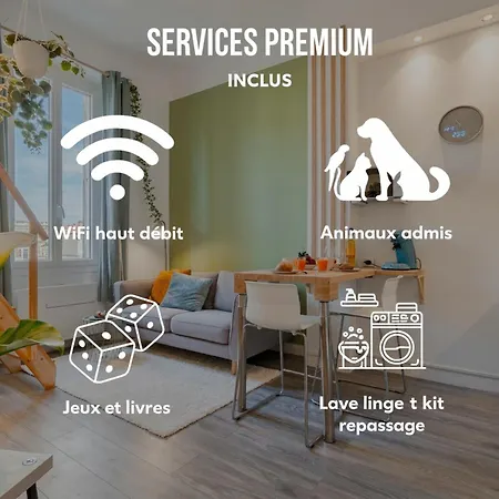 Le Garibaldi 2 - Speciale Lancement - Ideal Couple En Quete D'un Pied A Terre Confort - Animaux Acceptes - 5min A Pied Du Port - Centre - Commerces - 10min En Voiture - Wifi Hd La Seyne-sur-Mer