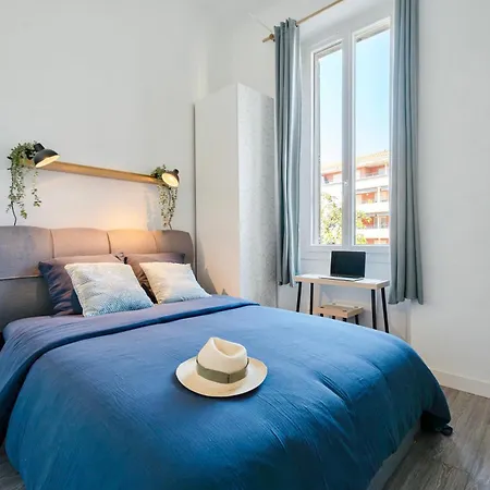 Apartment Le Garibaldi 2 - Speciale Lancement - Ideal Couple En Quete D'un Pied A Terre Confort - Animaux Acceptes - 5min A Pied Du Port - Centre - Commerces - 10min En Voiture - Wifi Hd