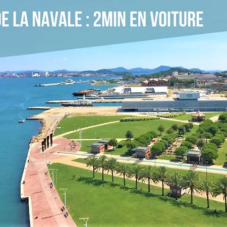 Διαμέρισμα Le Garibaldi 2 - Speciale Lancement - Ideal Couple En Quete D'un Pied A Terre Confort - Animaux Acceptes - 5min A Pied Du Port - Centre - Commerces - 10min En Voiture - Wifi Hd La Seyne-sur-Mer